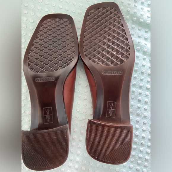 NWOT Aerosoles rich brown leather upper - Picture 8 of 8